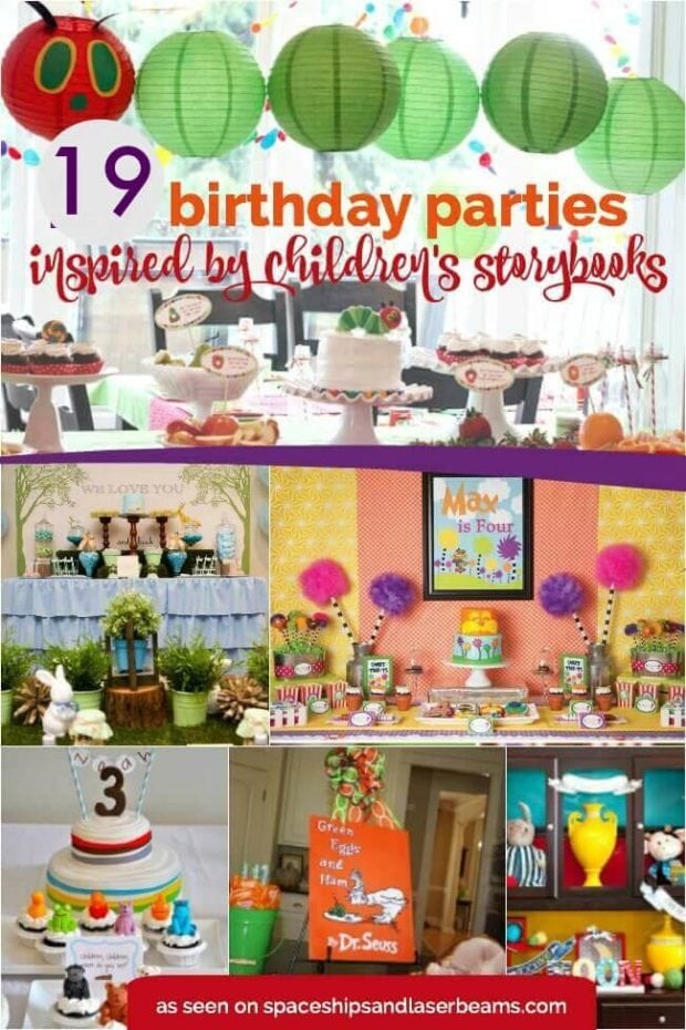 19 Children's Storybook Party Ideas - Spaceships and Laser Beams